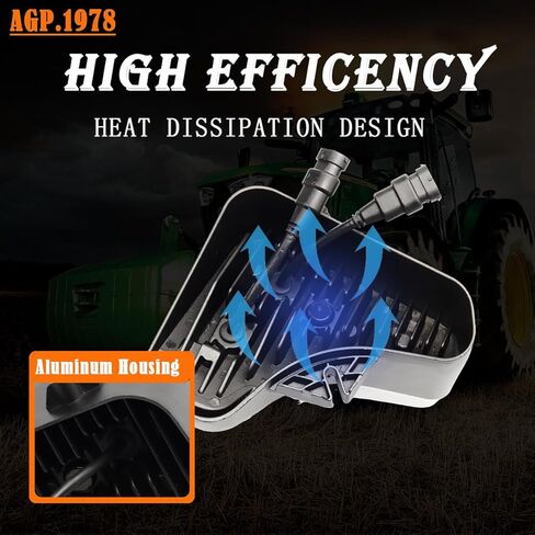 2 قطعة مصابيح أمامية LED 100 واط + 2 قطعة ضوء خلفي هالوجين خلفي للعمل Lihgt 7138040 7251340 7138041 7251341 متوافق مع جرافة انزلاقية بوبكات A770 S510 S530 S550 S570 S590 S630 +++ in Kuwait