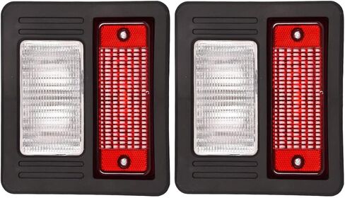 2 قطعة مصابيح أمامية LED 100 واط + 2 قطعة ضوء خلفي هالوجين خلفي للعمل Lihgt 7138040 7251340 7138041 7251341 متوافق مع جرافة انزلاقية بوبكات A770 S510 S530 S550 S570 S590 S630 +++ in Kuwait