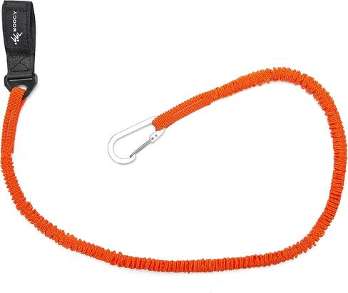 MOOCY Kayak Paddle Tether/Coiled Kayak Fishing Leash with Carabiner for Paddle, Rod SUP Kayaking Accessories in Saudi Arabia