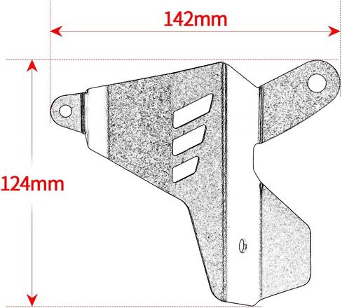 for BMW F750GS F850GS 2018-2023 F850GS Adv 2019-2023 Motocycle CNC Aluminium Gear Shift Lever Protective Cover Quick Shifter Protector Accessories Color Black in Kuwait