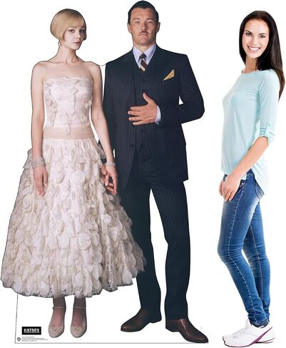 Cardboard People Daisy & Tom Buchanan Cardboard Cutout Standup - غاتسبي العظيم (فيلم 2013) in Saudi Arabia