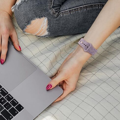 Meliya for Garmin Forerunner 245/245 Music Band, Forerunner 645/645 Music Band, Forerunner 55/158 Band, 20mm Flower Engraved Replacement Band for Vivoactive 5/Vivoactive 3/Vivomove/Venu Sq Band in Kuwait