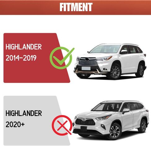 لوحة تشغيل مناسبة لسيارة تويوتا هايلاندر 2014-2019 خطوات جانبية لشريط Nerf in Saudi Arabia