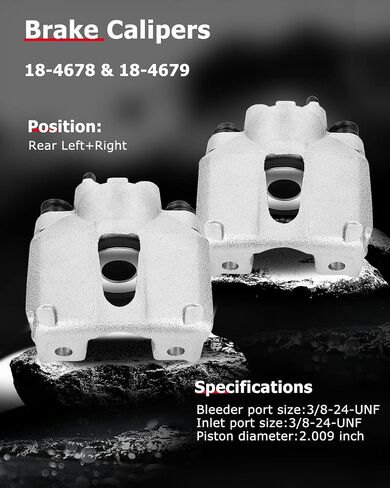 cciyu Performance Disc Brake Caliper fit for 97-02 for ford Expedition,98-04 for ford F-150,04 for ford F-150 Heritage,97-99 for ford F-250,02-03 for Lincoln Blackwood,for Lincoln Navigator Town Car in Saudi Arabia