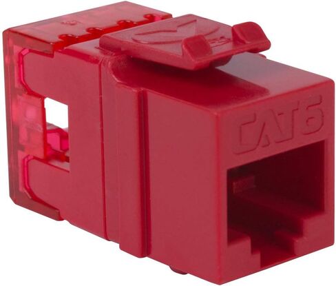 ICC CAT5e RJ45 Keystone Jack for HD Style, White, 10-Pack in Kuwait
