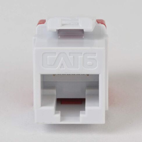 ICC CAT5e RJ45 Keystone Jack for HD Style, White, 10-Pack in Kuwait