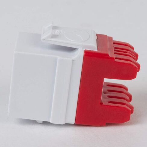 ICC CAT5e RJ45 Keystone Jack for HD Style, White, 10-Pack in Kuwait