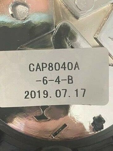 CAP8040A-6-4-B C894-6-4 Gloss Black Wheel Center Cap in Saudi Arabia