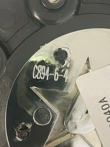 CAP8040A-6-4-B C894-6-4 Gloss Black Wheel Center Cap in Saudi Arabia