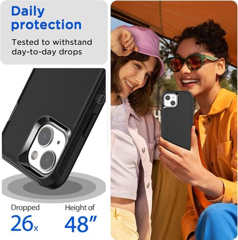 AICase for iPhone 14 Case Compatible with MagSafe,Built-in Magnets Slim Liquid Silicone,Microfiber Lining Inside [Drop Protection] [Durable & Shockproof] Cover for Apple 14 6.1 inch_3 in Kuwait