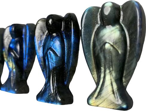 كريستال الملاك اللابرادوريت الملائكة تمثال الملاك حجر اللابرادوريت أحجار الملاك كريستال الملائكة بلورات الشفاء in Kuwait