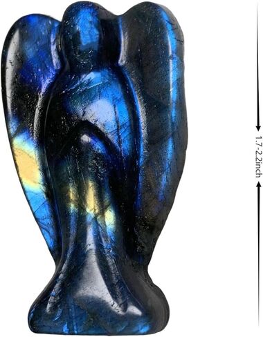 كريستال الملاك اللابرادوريت الملائكة تمثال الملاك حجر اللابرادوريت أحجار الملاك كريستال الملائكة بلورات الشفاء in Kuwait