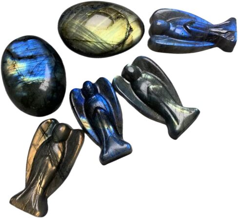 كريستال الملاك اللابرادوريت الملائكة تمثال الملاك حجر اللابرادوريت أحجار الملاك كريستال الملائكة بلورات الشفاء in Kuwait