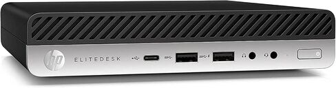 حزمة شاشة كمبيوتر HP EliteDesk 800 G3 Mini Desktop مقاس 22 بوصة، Intel Core i7-6700، بلوتوث واي فاي مدمج، ذاكرة وصول عشوائي 32 جيجابايت، NVMe 1 تيرابايت SSD، لوحة مفاتيح وماوس لاسلكيين، Windows 10 Pro (متجدد) in Saudi Arabia