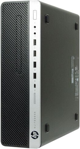 كمبيوتر مكتبي HP EliteDesk 800 G3 صغير الحجم مع حزمة شاشة FHD مقاس 21.5 بوصة، مجموعة كمبيوتر شخصي، Intel Quad i7-6700، 3.4 جيجا هرتز-4.0 جيجا هرتز، ذاكرة الوصول العشوائي 16 جيجا بايت، 256 جيجا بايت SSD، كابل DP، لوحة مفاتيح RGB، ماوس، Windows 10Pro (متجدد in Kuwait