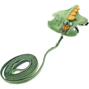Bestonzon Ferret Leash وتسخير تصميم كرتون مريح للحيوانات الأليفة من السهل ارتداء حبل الجر للأنشطة الداخلية والخارجية والمشي للحيوانات الأليفة