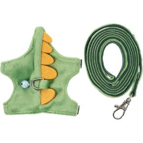 Milisten Ferret Traction Leash with Convenient Harness Lightweight Pets Walking Rope for Ferrets and Design for Comfortable Outdoor Use