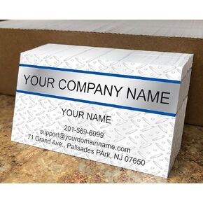 IMPACTONLINEPRINTING, Business Cards 100pcs - Thick Smooth16Pt Paper(350gsm), Us Flag-2