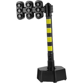 TOYANDONA Traffic Light for Miniature Traffic Signal Model with Sound Light Engaging Educational Playset for Home Kindergarten Outdoor Learning