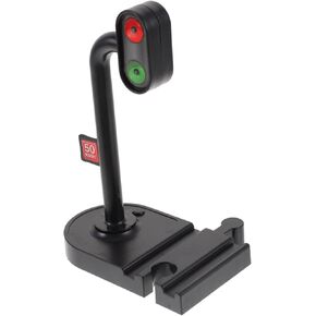 ERINGOGO Railway Traffic Signal Plaything Material Model for Games Vivid Details Safe and Sturdy Traffic Light for Train Scenes Enhances Imagination and Hand Skills
