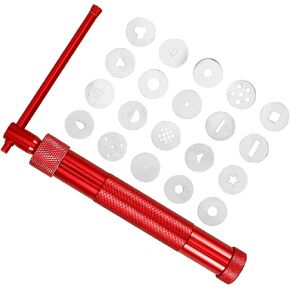 DOITOOL 1 Set Clay Extruder Tool Set of Squeezer Molds for Polymer Clay Sculpture Convenient User Friendly Design for Pottery Artists and Hobbyists