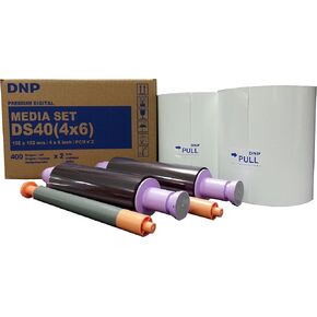 DNP DS40 4" x 6" Dyesub Printer Paper, 800 Glossy Prints
