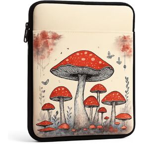 Waterproof Book Sleeve with Expandable Zipper – Fits Hardcover & Paperback Books, Tablets & E-Readers – Protective Cover with Extra Pocket