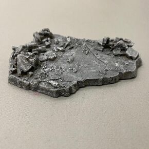 TEAMWILL Stand Base for 1/12 Scale Action Figures - Rock Ruin Base Statue