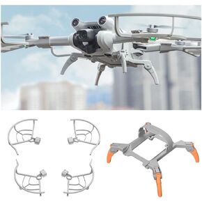 D NI 3 Pro Propeller Guard Compatible with Drone Compatible with D NI 3 Pro Drone Camera Accessories Wing Fan Protective Cover(2IN1 Set A)