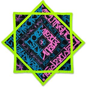 First Earth Flow Star - Dapo Star - Flow Toy Calligraffiti (UV), 27" - Regular