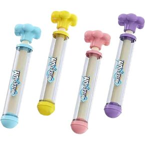 New Firework Water Squirt Guns, High Pressure Spray, for Pool Party and Entertainment, 4 Pack, Multi-Color