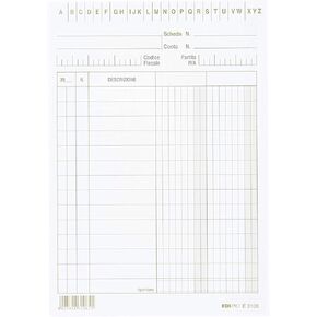 EDIPRO - E3106VE - 100 Cards with 2 Columns Green f.to 15x10,5