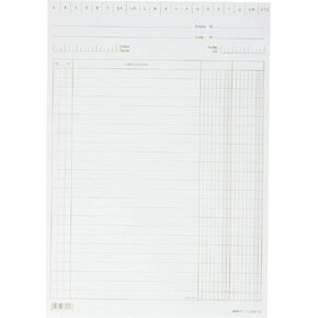 EDIPRO - E3399VE - 100 Cards with 2 Columns Green f.to 24x17