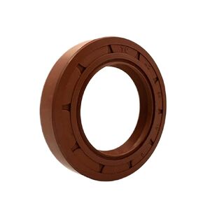 1/2pc id 19 مم من ختم الزيت الهيكل العظمي بني فلورو FKM Fluorine Rubber Hydrauli Spring TC Ring Gasket 19x28x7 19x30x5 19x30x7 (19x28x7 2pcs)