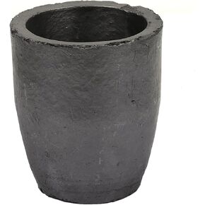 Graphite Furnace Crucible 6KG-13.2lbs, Foundry Furnace for Metal Melting Forging and Casting, Resisting Temperature 2100℃(3812°F)