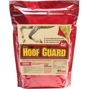 Equine Hoof Guard 10 lb, Concentrated Hoof Supplement, 32 mg. of Biotin
