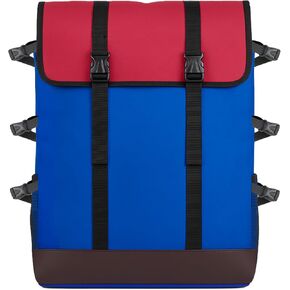 JJRING Art Portfolio Backpack, Art Portfolio Case, Artist Travel Tote Bag for Posters, Prints, Brushes, Artwork, and Painting Supplies, Blue