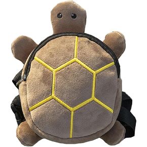 Dog Backpack Harness with Leash, Adjustable Dog Harness Backpack for Small Dogs, Cute Turtles Shape Bag Pet Carrier Backpacks for Hiking Training and Daily Walking