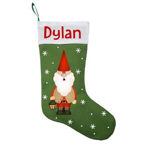 Gnome Christmas Stocking ، Custom Gnome Tomte Stocking