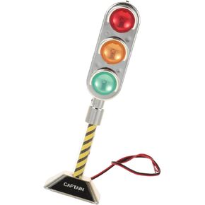 Mini Traffic Light Decor LED Traffic Signal Light Ornament for Car Interior Easy Installation Miniature Decoration for Vehicle Styling and Room Decor