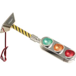 Angoily Miniature Traffic Light Model Decor LED Traffic Signal Light Ornament for Car Interior Unique DIY Decoration for Style for Home and Vehicle Use