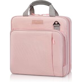 3 رنين السوستة رنين مع حزام الكتف ، متين 500 ورقة سعة 2 بوصة zip up المجلدات ، حقيبة الموثق متعددة الجيب مع السوستة والكتب والكمبيوتر المحمول لطلاب المدارس والمكاتب in Kuwait