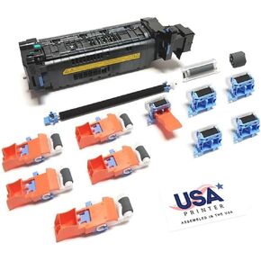 J8J87A-DMKv2-USA (L0H24-67901) DLX Maintenance Kit for HP Laserjet M607 M608 M609 M631 M632 M633 with RM2-1256 Fuser, Transfer Roller, Tray 1 J8J70-67903 & 5 Sets J8J70-67904 (Tray 2-6)