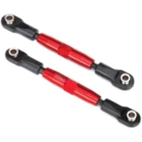 3644R - Camber Links, Rear (Tubes red-Anodized, 7075-T6 Aluminum, Stronger Than Titanium) (73mm) (2)/ Rod Ends, Rear (4)/ Rod Ends, Front (4)/ Aluminum Wrench (1)