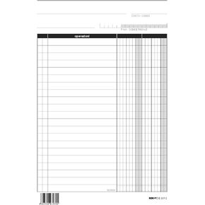 EDIPRO - E6193-100 Sheets 2 Columns 4 Holes f.to 29,7x21