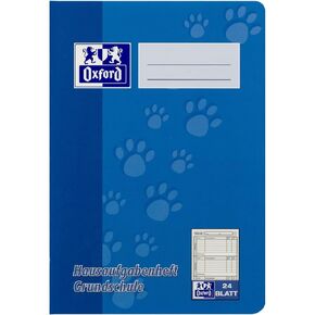 Oxford Homework book 'primary school', DIN A5, 24 sheets, you will receive 1 piece of 24 sheets