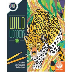 Color by Number Wild Wonders (Book 1)