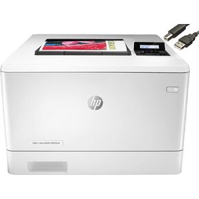 HP Color Laserjet Pro M454dn Laser Printer, Auto-On/Auto-Off Technology, Automatic 2-Sided Printing, Built-in Ethernet, 2-line LCD Display, 28 ppm, 250-Sheet, 256 MB (Renewed)
