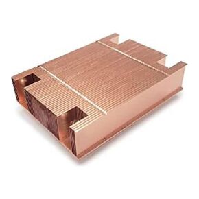 FN 1U Passive heatsink Copper Fin for Socket AM4 AM5 Brown Box