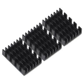3Pcs Aluminum Alloy Motor Heatsink Motor Cooling Heat Sink for WLtoys K989 1/28 RC Car